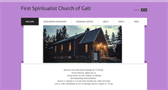 Desktop Screenshot of firstspiritualistchurchofgalt.ca